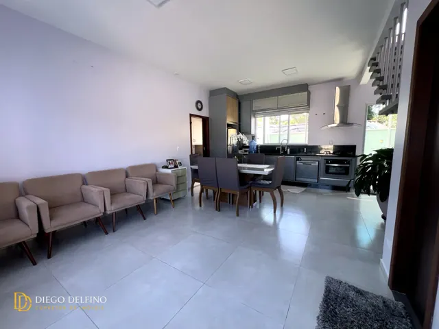 Sala de estar integrada